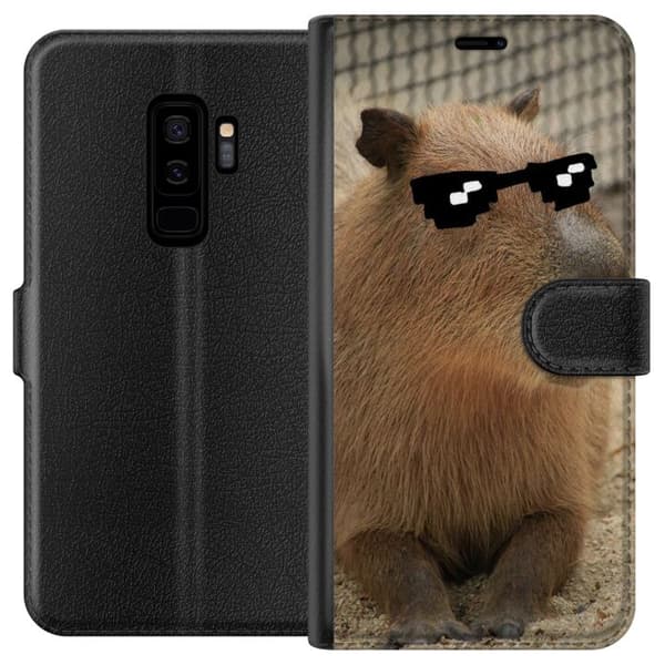 Kompatibel Tegnebogsetui til Samsung Galaxy S9+ Capybara