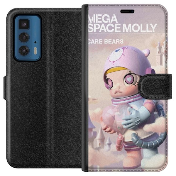 Motorola Edge 20 Pro Plånboksfodral Mega Space Molly Care Bears Series - Share Bear Edition