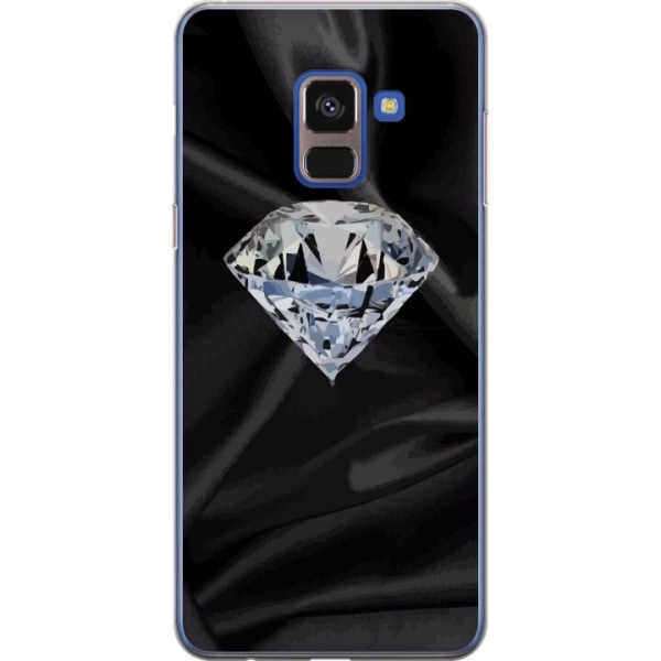 Samsung Galaxy A8 (2018) Gjennomsiktig deksel Silke Diamant