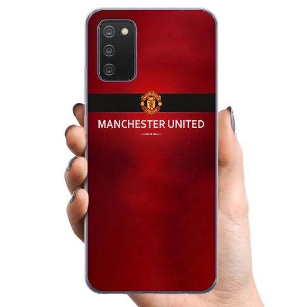 Samsung Galaxy A02s TPU Matkapuhelimen kuori Manchester United