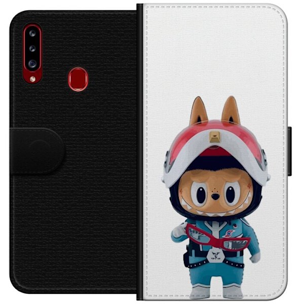 Samsung Galaxy A20s Lompakkokotelo How2work Labubu hirviöt x