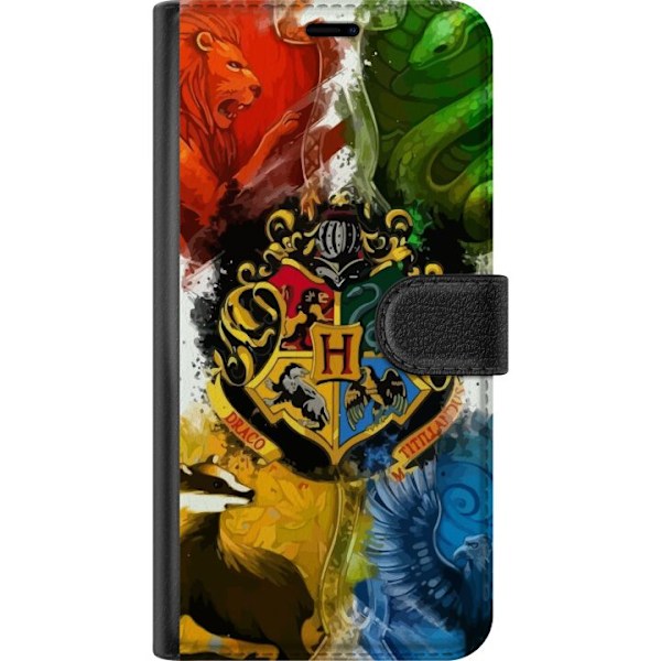 Motorola Moto G34 Tegnebogsetui Hogwarts Hus