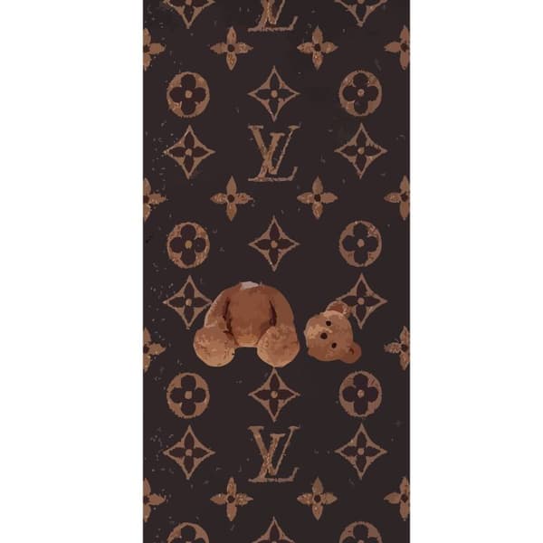 Kompatibelt Plånboksfodral till Apple iPhone 13 Pro Louis V Teddy Bear