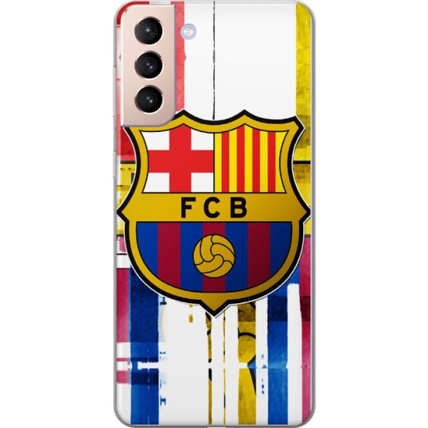 Samsung Galaxy S21 Cover / Mobilcover - FC Barcelona