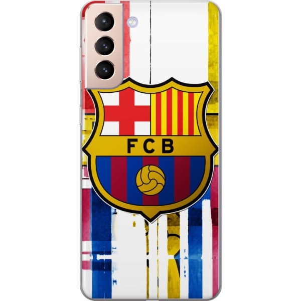 Samsung Galaxy S21 Deksel / Mobildeksel - FC Barcelona