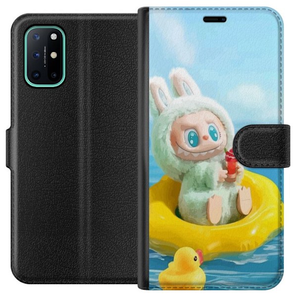 OnePlus 8T Lommeboketui Labubu Macaron-serien