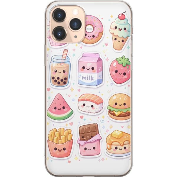 Kompatibelt Mobildeksel til Apple iPhone 11 Pro pixelmonster grön