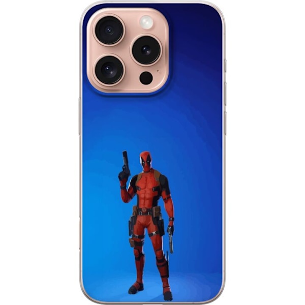 Apple iPhone 16 Pro Gjennomsiktig deksel Fortnite - Spider-Man