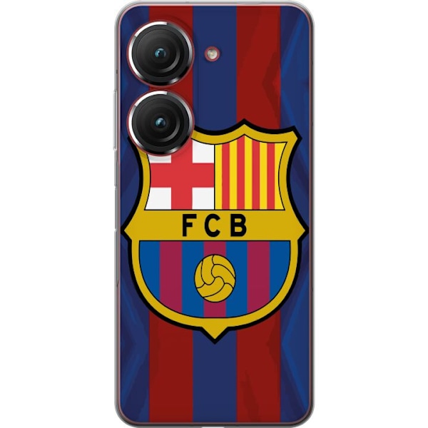 Asus Zenfone 9 Läpinäkyvä kuori FCB Barcelona