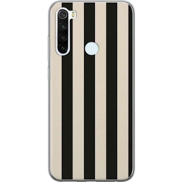 Xiaomi Redmi Note 8 Genomskinligt Skal Line Flow
