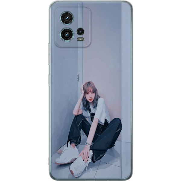Motorola Moto G72 Genomskinligt Skal Lisa from Blackpink – K-pop Style Icon