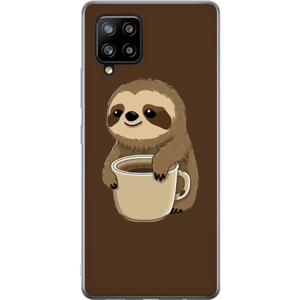 Kompatibelt Mobildeksel til Samsung Galaxy A42 5G Sengångare kaffe