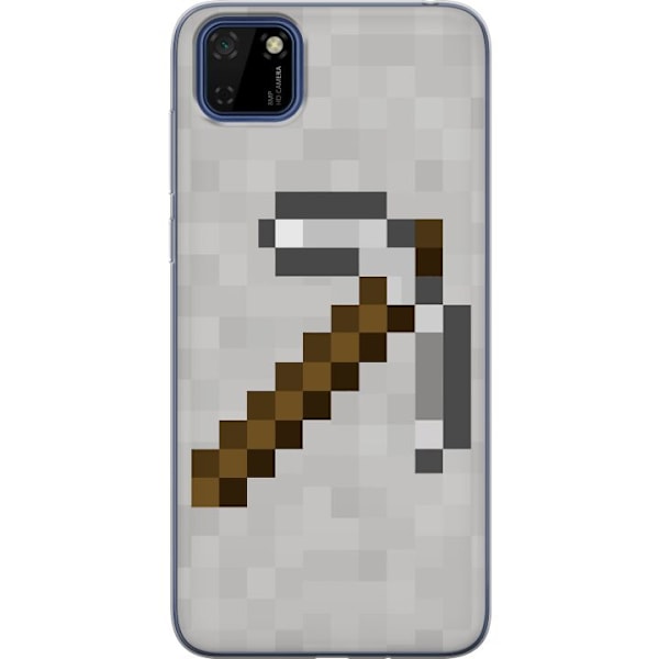 Huawei Y5p Läpinäkyvä kuori Minecraft Työkalut