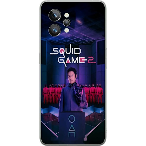 Realme GT2 Pro Läpinäkyvä kuori Squid Game 2 -  Ledaren