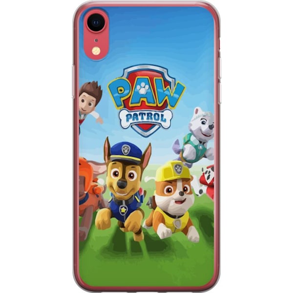 Apple iPhone XR Läpinäkyvä kuori PAW Patrol