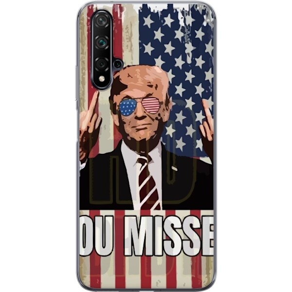 Huawei nova 5T Läpinäkyvä kuori Trump