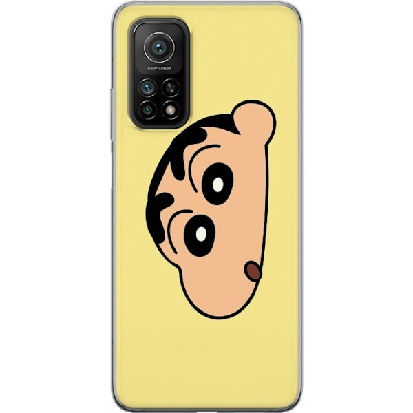 Xiaomi Mi 10T 5G Gennemsigtig cover Peeking Shinchan