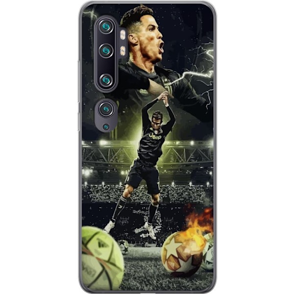 Xiaomi Mi Note 10 Gennemsigtig cover Ronaldo