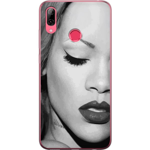 Huawei Y7 (2019) Genomskinligt Skal Rihanna – Aesthetic Edit 2025