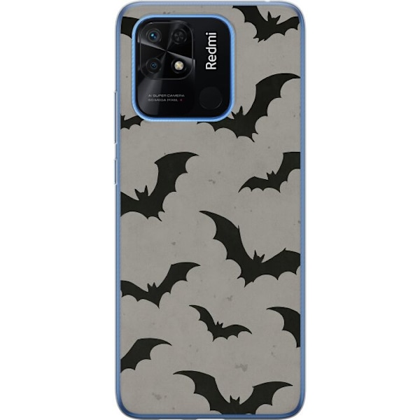 Xiaomi Redmi 10C Genomskinligt Skal Flutterprint