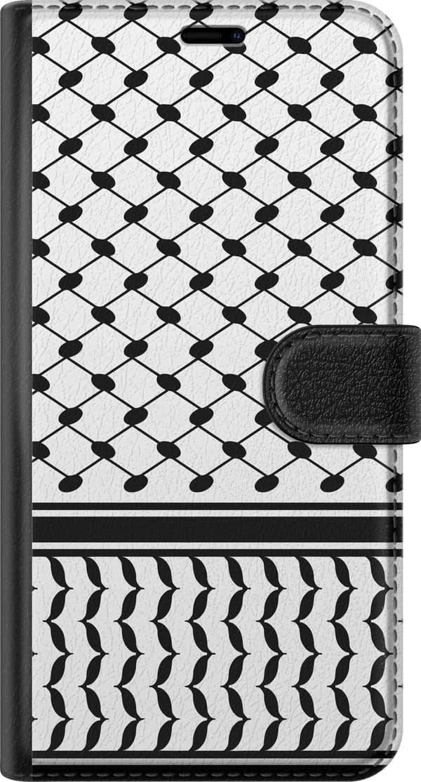 Kompatibel Tegnebogsetui til OnePlus 8 Pro Keffiyeh mønster