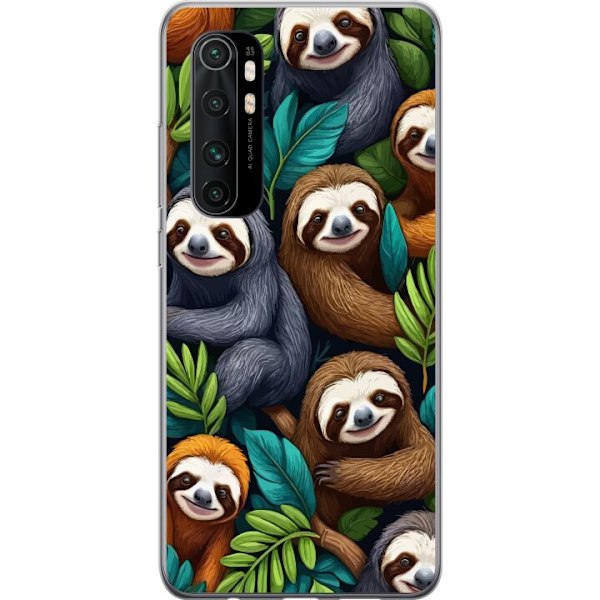 Xiaomi Mi Note 10 Lite Genomskinligt Skal Sengångarstil – a