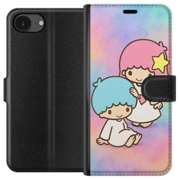 Apple iPhone 16e Tegnebogsetui Kawaii Sanrio Kiki Lola Little