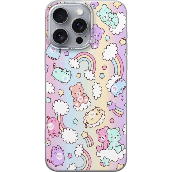 Apple iPhone 16 Pro Max Gjennomsiktig deksel Kawaii