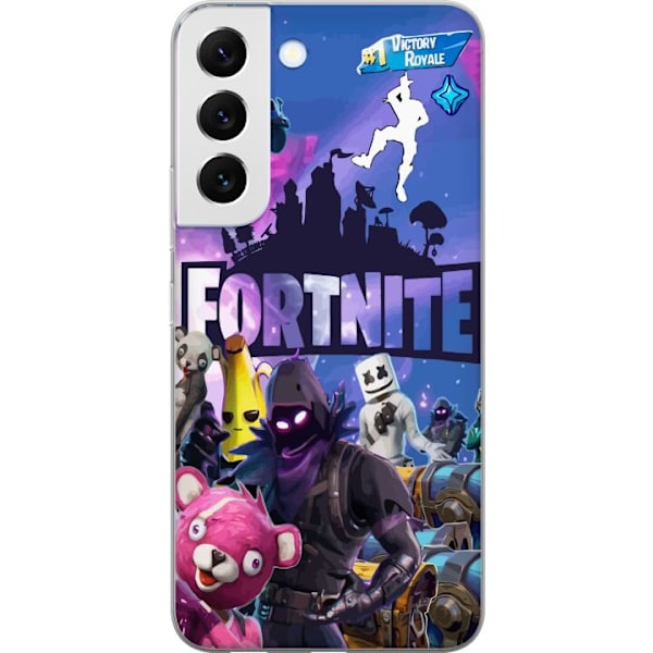 Samsung Galaxy S22+ 5G Läpinäkyvä kuori Fortnite