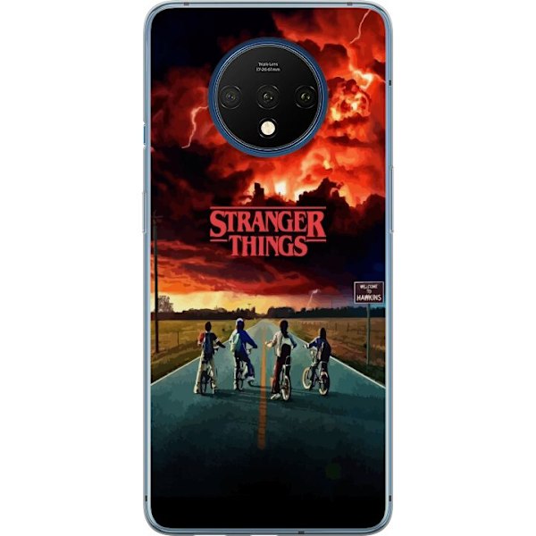 OnePlus 7T Genomskinligt Skal Stranger Things