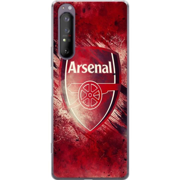 Sony Xperia 1 II Gennemsigtig cover Arsenal