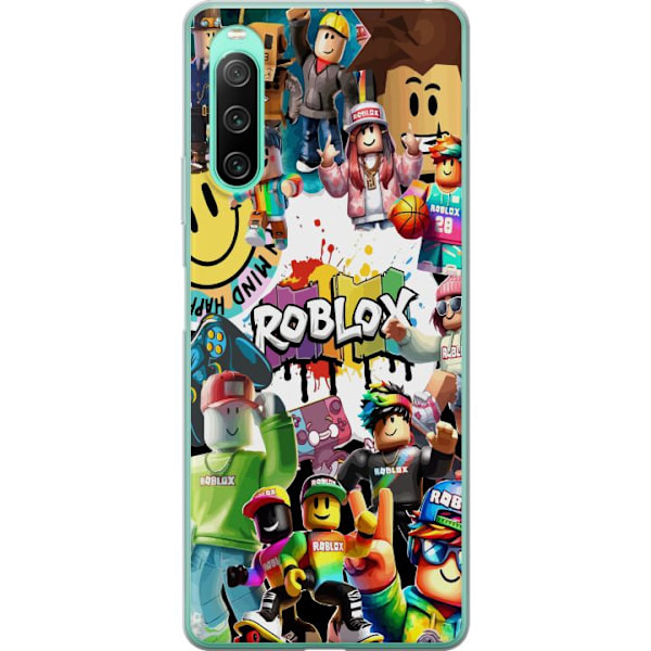 Sony Xperia 10 IV Genomskinligt Skal Roblox