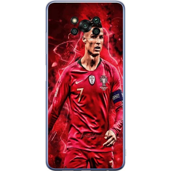 Xiaomi Poco X3 Pro Genomskinligt Skal Ronaldo Skills – CR7 D