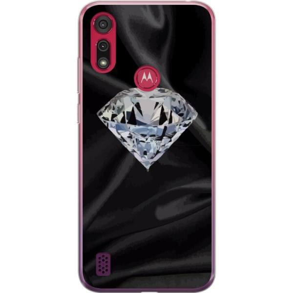 Motorola Moto E6s (2020) Gjennomsiktig deksel Silke Diamant