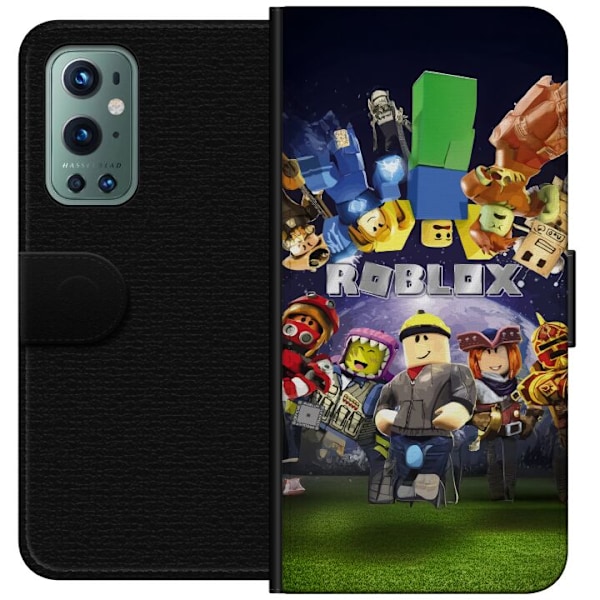 OnePlus 9 Pro Tegnebogsetui Roblox Verden - Gaming Eventyr for Børn og Unge