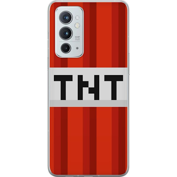 OnePlus 9RT 5G Läpinäkyvä kuori Minecraft TNT