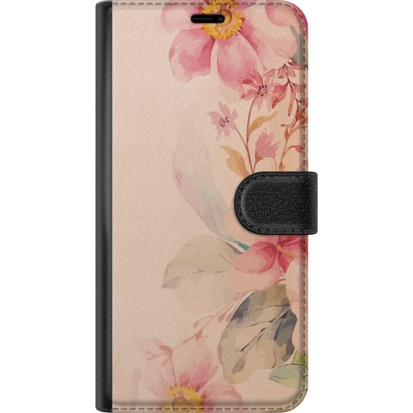 Apple iPhone 5 Plånboksfodral Färgglada Blommor