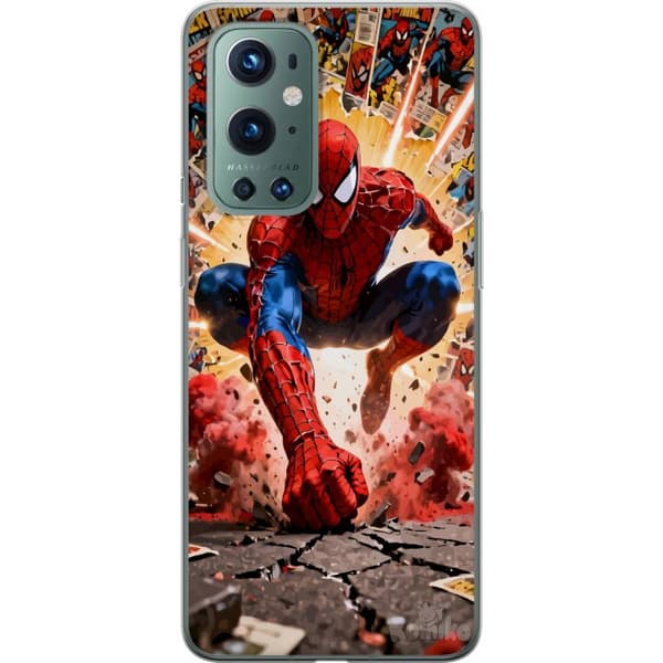 Kompatibelt Mobildeksel til OnePlus 9 Pro Spider Man action