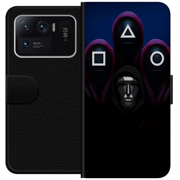 Xiaomi Mi 11 Ultra Plånboksfodral Squid Game Säsong 3 Nya Ikoner Populär Serie TV Motiv Asiatisk Drama Trend Ikoniskt Grafisk Design