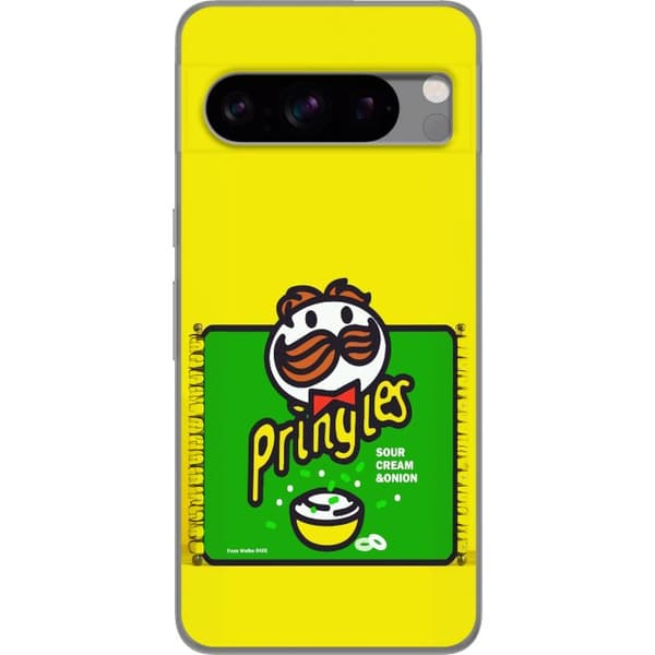 Kompatibelt Mobilskal till Google Pixel 8 Pro Pringles gul