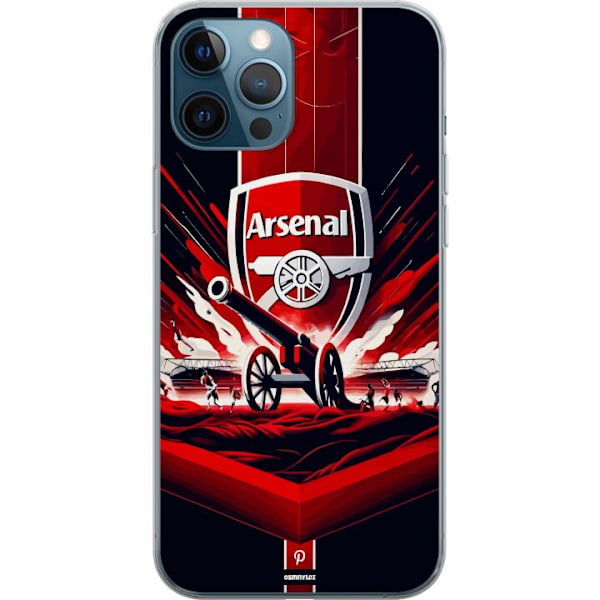 Apple iPhone 12 Pro Läpinäkyvä kuori Arsenal