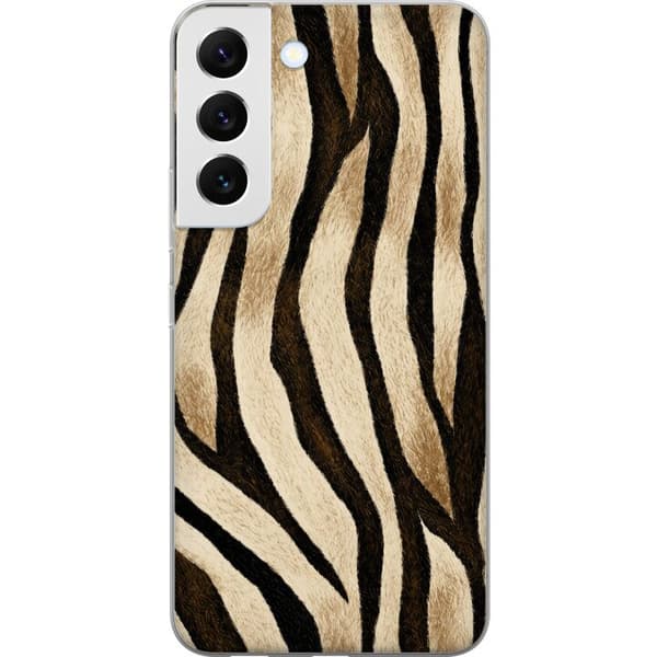 Kompatibelt Mobildeksel til Samsung Galaxy S22 5G Savannestriper beige