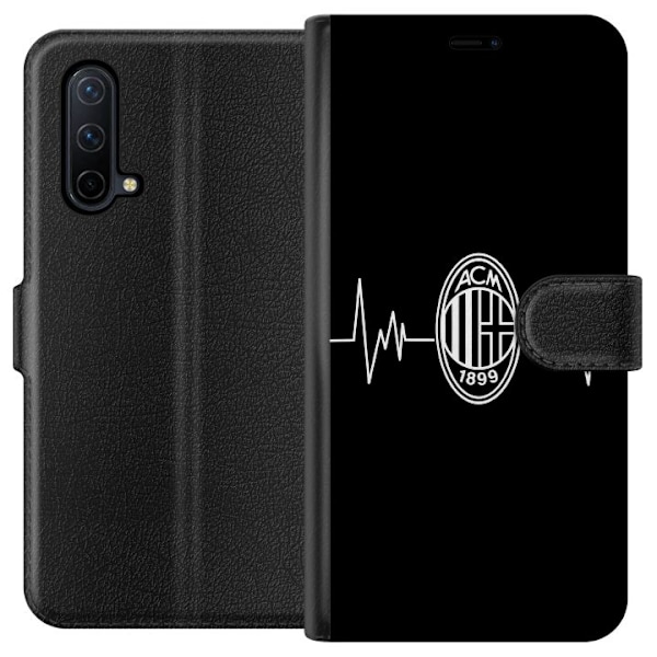 OnePlus Nord CE 5G Tegnebogsetui AC Milan