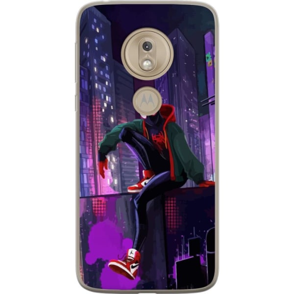 Motorola Moto G7 Play Gennemsigtig cover Fortnite - Spider-Man