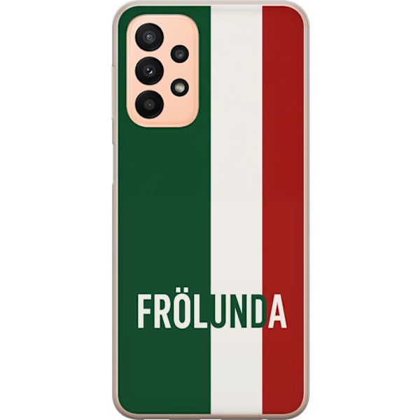 Samsung Galaxy A23 5G Läpinäkyvä kuori Frölunda - Hockey