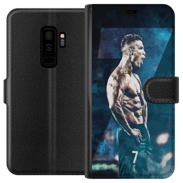 Kompatibel Tegnebogsetui til Samsung Galaxy S9+ Ronaldo