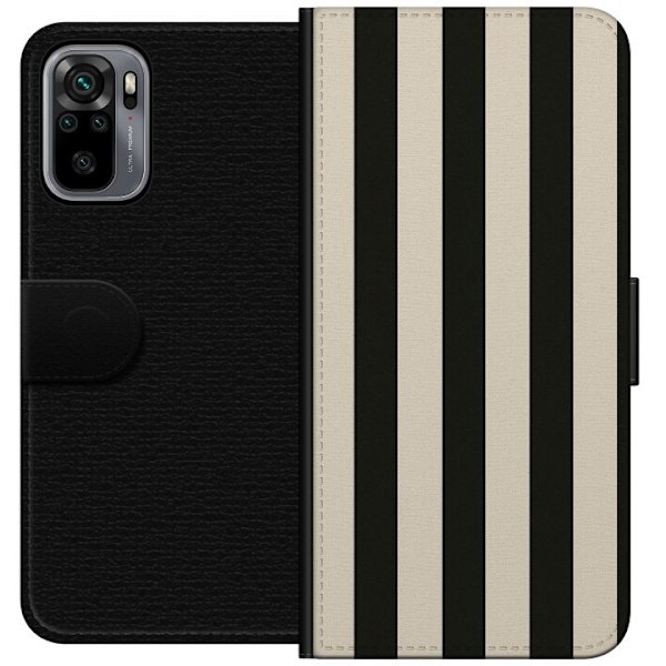Xiaomi Redmi Note 10S Plånboksfodral Line Flow