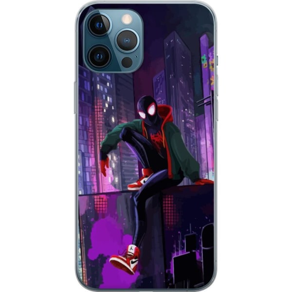 Apple iPhone 12 Pro Max Läpinäkyvä kuori Fortnite - Spider-