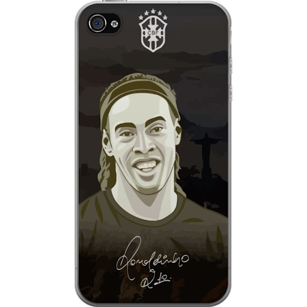 Apple iPhone 4 Gjennomsiktig deksel Ronaldinho