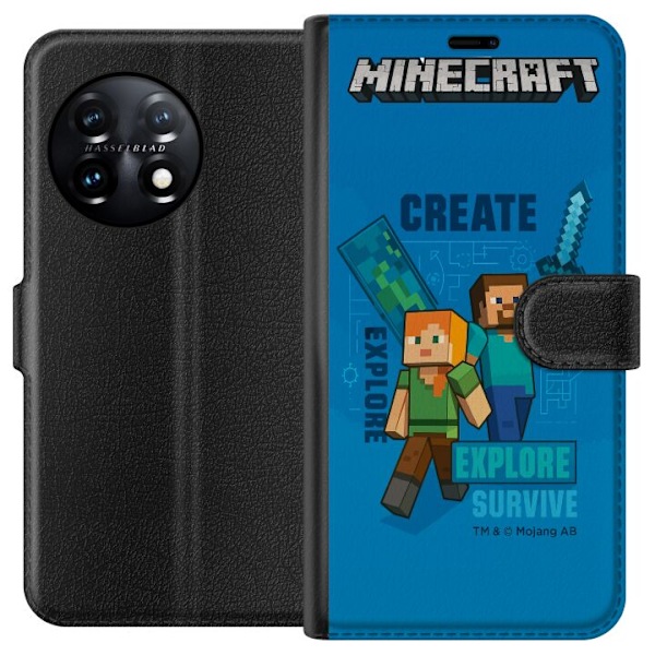OnePlus 11 Lompakkokotelo Minecraft Luolastot